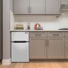 ZOKOP US BCD-90 AC115V/60Hz 90L/3.2CU.FT Household Refrigerator Double Doors RT(D0102HP80DY)