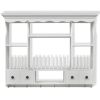 Wooden Kitchen Wall Cabinet White(D0102HE0R9W)