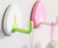 2-Pack Strong Adhesive Hooks Kitchen Bathroom Hooks, Water Droplets Shaped Green(D0101HR49RA)