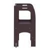 Kitchen Helper Step Stool for Kids and Toddlers, Children Standing Tower for Kitchen Counter, Wooden Toddler Two-Step Learning Stool(D0102HPSSY7)