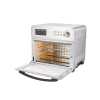 Prohibit listing on amazon.Air Fryer Toaster Oven, 24Quart LCD Countertop Convection Airfryer with Rotisserie and Dehydrator, Oil-Free, Include 6 Cook