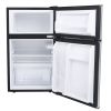 ZOKOP US BCD-90 AC115V/60Hz 90L/3.2CU.FT Household Refrigerator Double Doors RT(D0102HP80DY)