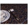 Weddings Banquets Hotels Tabletop Accessories Round Tablecloths 220x220CM (Dark Blue)(D0101HEIESG)