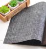 2 Pcs Placemats European Rectangular Insulation Placemats Rose Style Light Brown(D0101HR1ARA)