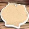 (4 PCS) Lovely Shape Scald-proof Cup Tray Antiskid Cup Mat Place Mats Green(D0101H561LU)