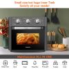 Air Fryer Toaster Oven - 5-In-1 Convection Oven with Air Fry, Roast, Toast, Broil & Bake Function - Air Fry Toaster Oven for Countertop - Kitchen Appl