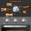 Air Fryer Toaster Oven - 5-In-1 Convection Oven with Air Fry, Roast, Toast, Broil & Bake Function - Air Fry Toaster Oven for Countertop - Kitchen Appl