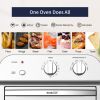 Air Fryer, Geek Chef Convection Air Fryer Toaster Oven, 4 Slice Toaster Air Fryer Oven, Roast, Bake, Broil,Reheat,Fry Oil-Free, Accessories Included,