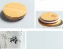 Chic Ceramic Kitchen Canisters With Airtight Bamboo Lid For Tea, Fu Word Pattern(D0101HEX7IU)