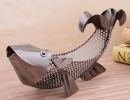 Wine Holder Stainless Steel Wine Rack Modern Metal Wine Rack Fish B(D0101HRMYS7)