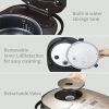 JOYDEEM AIRC-4001 Smart Induction Heating System Rice Cooker, 24-hours Pre-set Timer, 4 L 8 Cup Capicity(D0102HPDQI7)