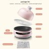 Bear ZDQ-B05C1 Rapid Multi-function Egg Cooker with Auto Shut Off, for Boiling, Steaming and Frying, with Ceramic Steaming Rack and Lid(D0102HPDQ9W)