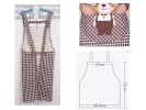 Waterproof And Oil-resistant Kitchen Apron Fashion Cute Adult Apron #7(D0101HRN35U)