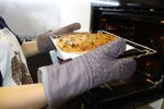 6 Pieces Non-Slip Pot Holders Heat Resistant Insulation Oven Mitts Kitchen Baking Tool(D0101HET1SU)