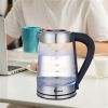 1500W 2.5L Electric Kettle with Blue Glass(D0102HHCTFY)