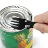5 in1 Portable Fork Spoon Multi-Function Camping Tool Stainless Steel Titanium Spork Outdoor(D0101HHJFDY)
