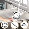 Dumpling maker stainless steel dumpling mold set, suitable for Ravioli making machine Pastry filling DIY handmade 8-piece kitchen set(D0102HPZ0QA)