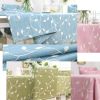 Blue Table Cloth Embroidery Art Tablecloths 47 by 63 inch(D0101H5KT1U)