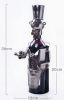 Wine Holder Stainless Steel Wine Rack Modern Metal Wine Rack Little Chef(D0101HRMYR7)