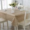 Elegant Waterproof Tablecloths Anti-oil Table Linens, Stripe [138*180cm](D0101H7VX1U)