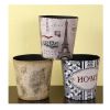 Bedroom Kitchen Storage Trash Recycling Bins Trash Cans Wastebaskets 10.24x10.24x7.87 Inches(D0101HRRKKY)