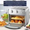 Geek Chef Air Fryer Toaster Oven, 4 Slice Convection Airfryer Countertop Oven,Reheat, Fry Oil-Free, Stainless Steel  XH(D0102HE1HE7)