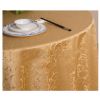 Weddings Banquets Hotels Tabletop Accessories Round Tablecloths 220x220CM (Light Golden)(D0101HEIEAV)