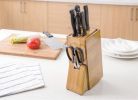 Creative Bamboo Knife Blocks Knife Rack/Holder/Storage for Kitchen(D0101HES9C7)