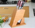 Creative Bamboo Knife Rack/Holder/Storage Knife Blocks for Kitchen(D0101HES9CG)