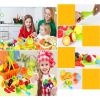 17 Sets Baby/Child DIYKitchen Playset Color Recognition Toy Random Color(D0101HEI1QU)