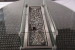 Brown Wicker Patio Firepit  Dining Table (Table Only)(D0102HXV1KX)