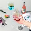 Iridescent Collection Wine Glasses set(D0102HPYV5U)