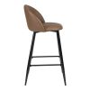 37.8 inches High 2-Piece Bar Stools/Pub Kitchen Chairs (Set of 2)(D0102HPYLLY)