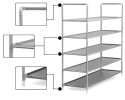 3/4/5/6/7-Tier Shoe Tower Shelf Organizer(D0102HPKWEY)