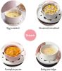 Bear ZDQ-B05C1 Rapid Multi-function Egg Cooker with Auto Shut Off, for Boiling, Steaming and Frying, with Ceramic Steaming Rack and Lid(D0102HPDQ9W)