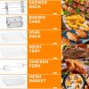 Air Fryer Oven Toaster 4 Slice Toaster Convection Airfryer Countertop Oven, Roast, Reheat,Fry Oil-Free XH(D0102HE1HRW)